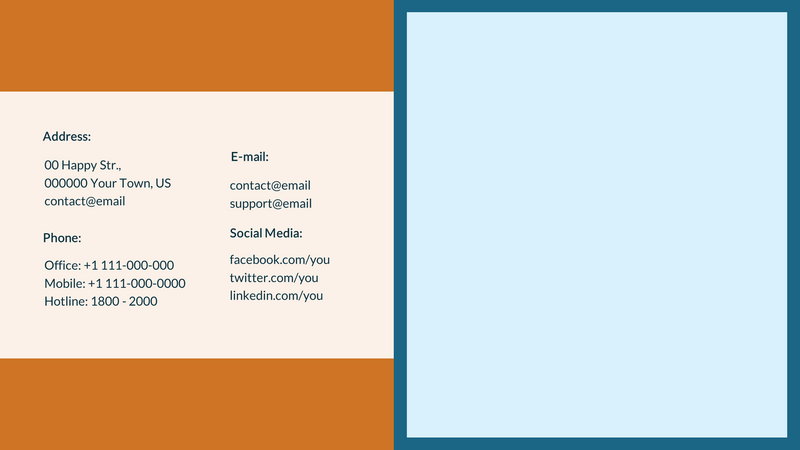 Year Report PowerPoint Template