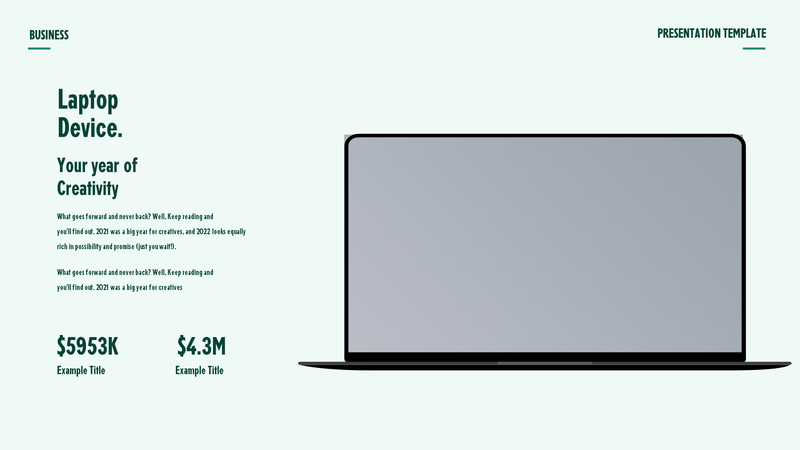 Business Plan Keynote Template