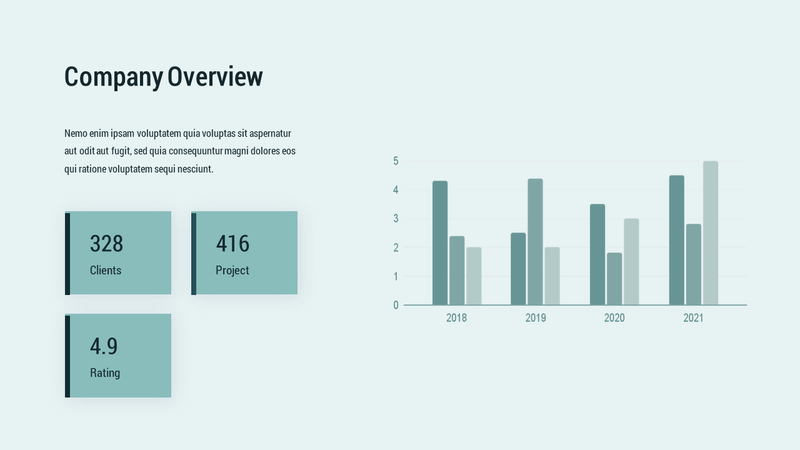 Deck - Investor Pitch Google Slides Presentation