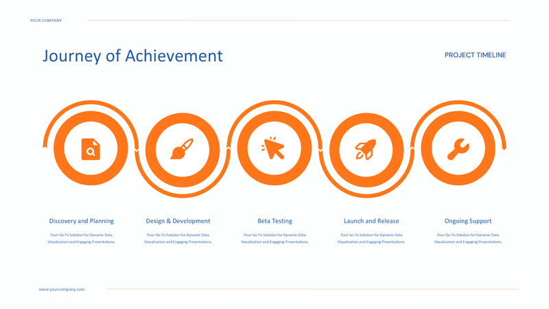 Timeline Infographic Presentation Power Point