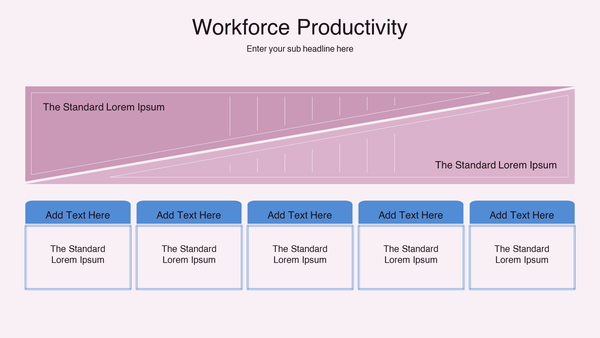 Workforce Productivity Keynote Template