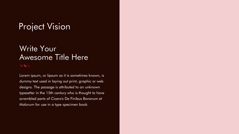 Project Overview Google Slides
