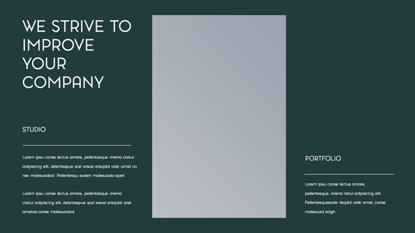 Portfolio Keynote Template