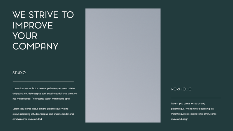 Portfolio Keynote Template