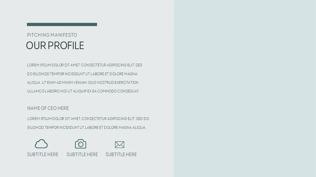 Pitch Deck - Powerpoint Template