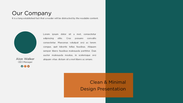 Minimal Business PowerPoint Template