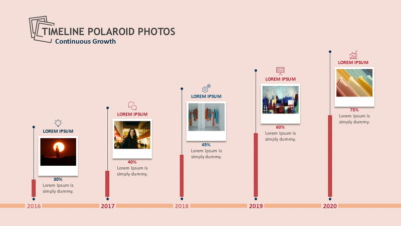 Timeline Polaroid Photos