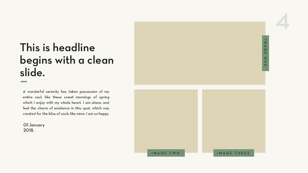 Native Minimalist PowerPoint Template