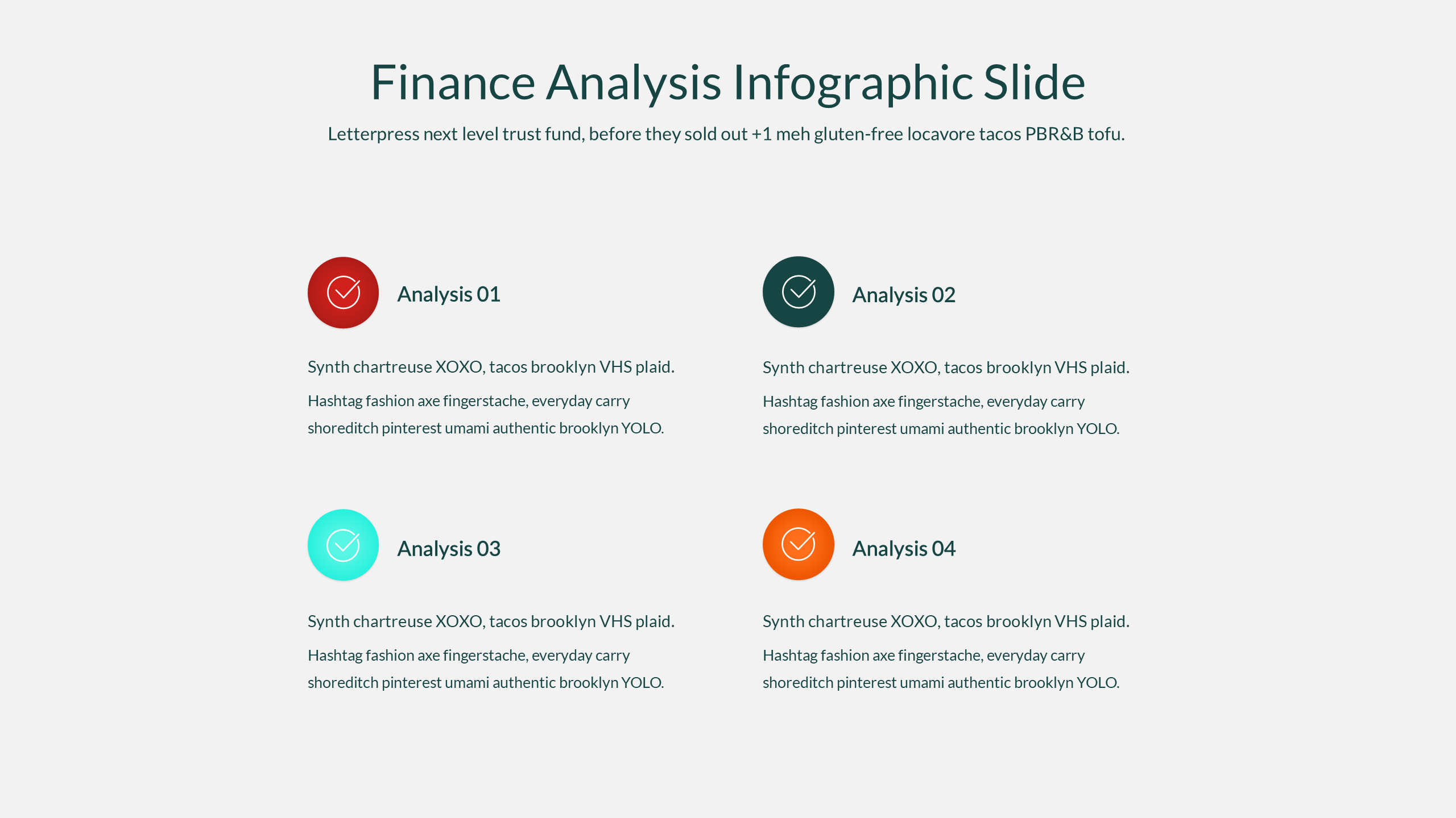 Finance Analysis PowerPoint Presentation