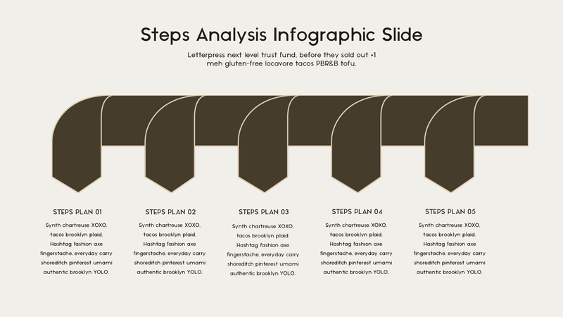 Steps Analysis - Keynote Infographics Slides