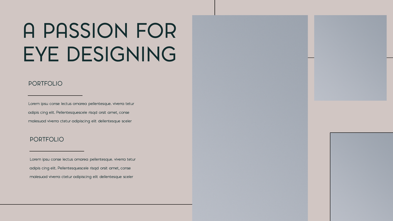 Portfolio Keynote Template