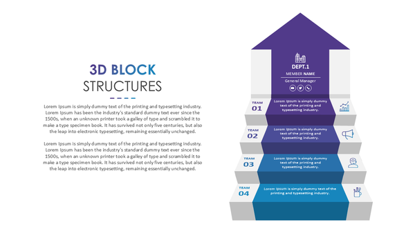 3D Block Structures