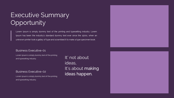 Outline Corporate Business Presentation Template