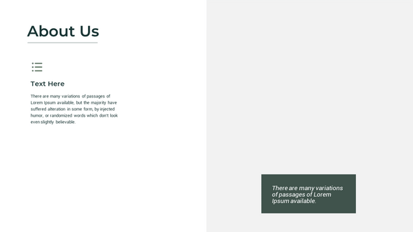 Proposal Presentation Template
