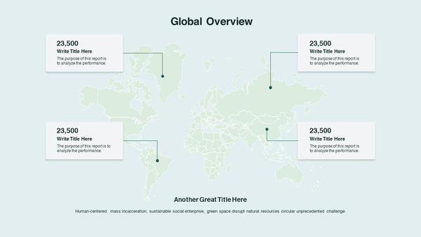 World Map Data Insight Presentation