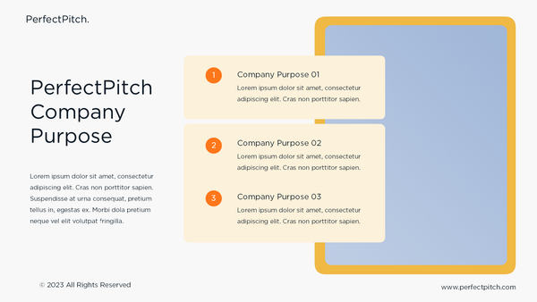 PerfectPitch Investor Pitch Deck Keynote