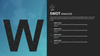 SWOT Analysis