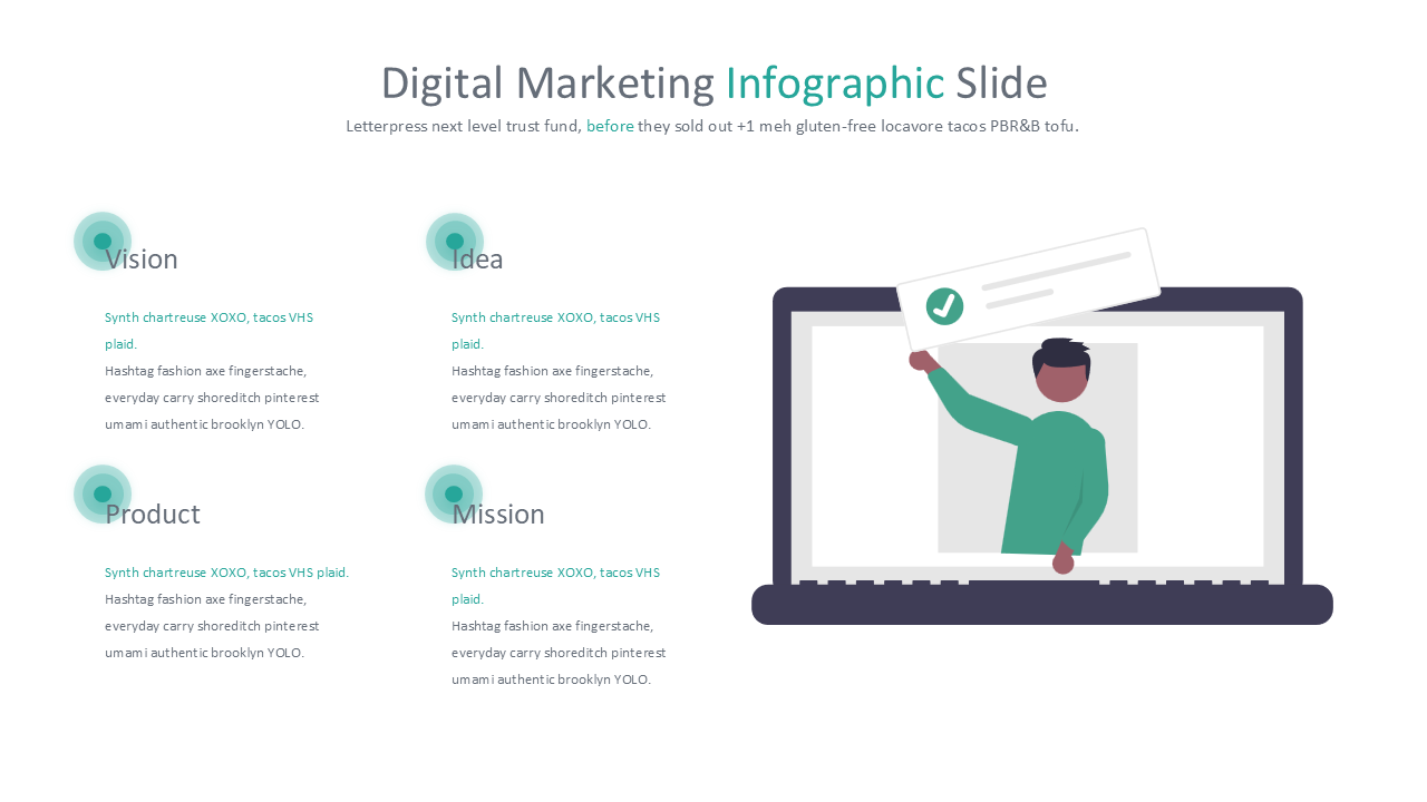 Digital Marketing - PowerPoint Infographics Slides