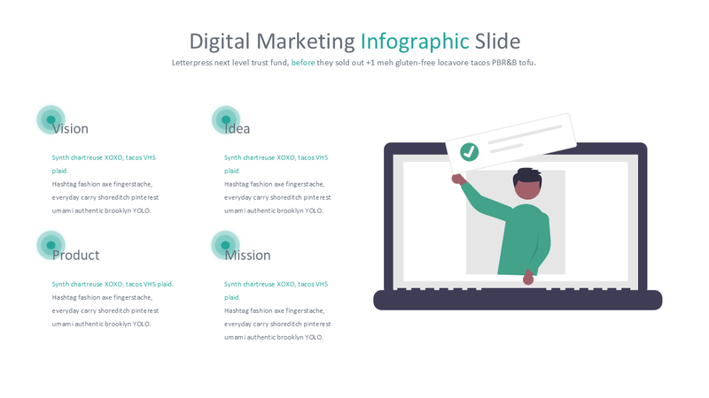Digital Marketing - PowerPoint Infographics Slides