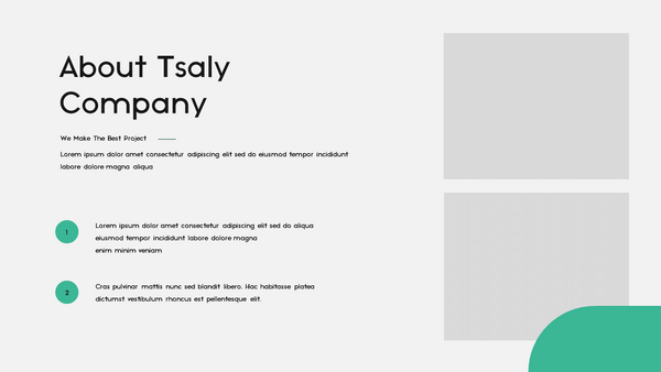 Tsaly - Powerpoint Pitch Deck