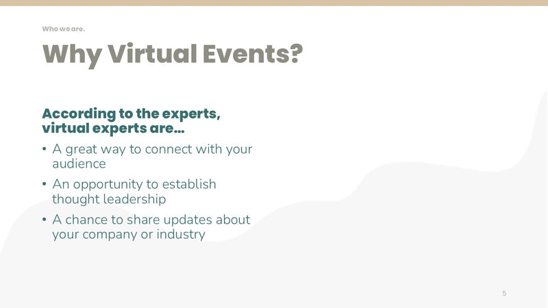 Online Event Marketing Proposal
