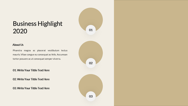 Lachor - Annual Report Google Slides Template