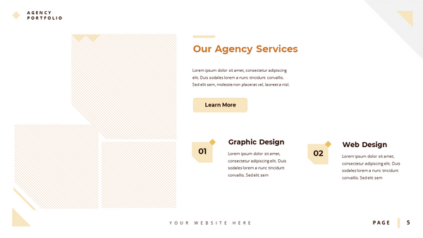 Agence Agency Portfolio Powerpoint