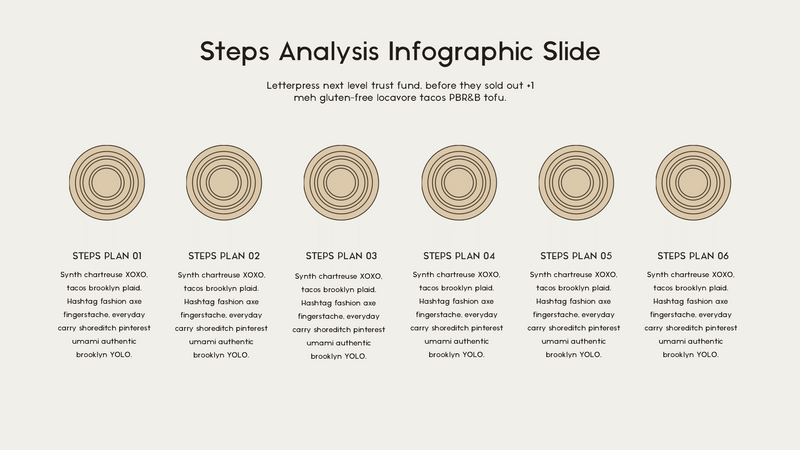 Steps Analysis - Keynote Infographics Slides