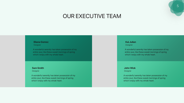 Venture Business Presentation Template