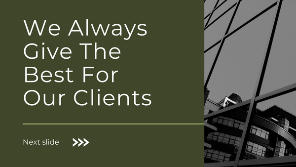 Simple Professional Business Presentation