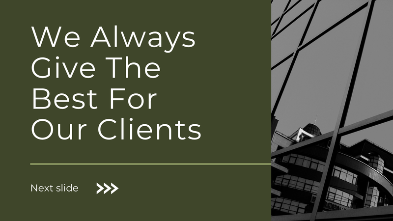 Simple Professional Business Presentation