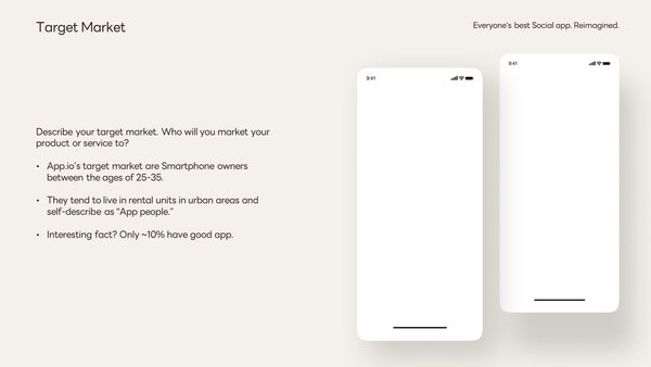 Competitor Analysis template