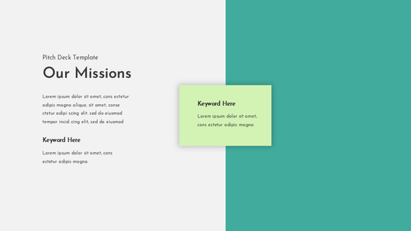 Investment Presentation Template