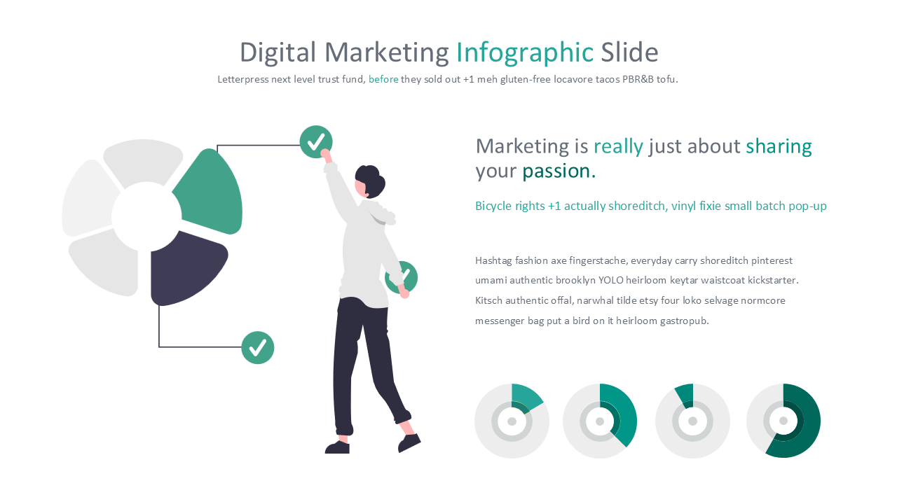 Digital Marketing - PowerPoint Infographics Slides