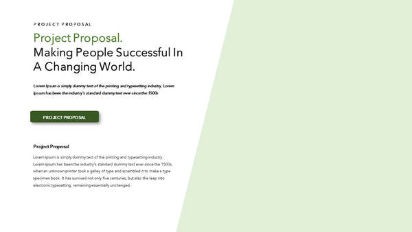 Project Proposal - PowerPoint Template