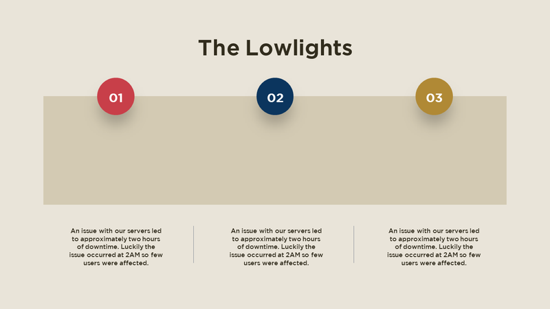 Investor Update Pitch Deck Template