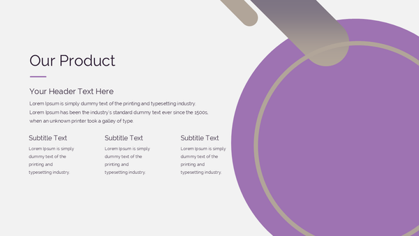 Outline Corporate Business Presentation Template