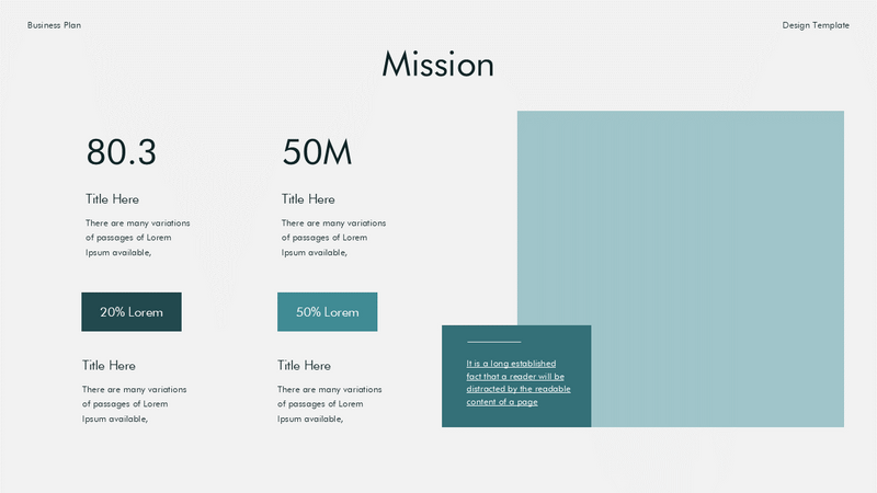 Business Plan Powerpoint Template