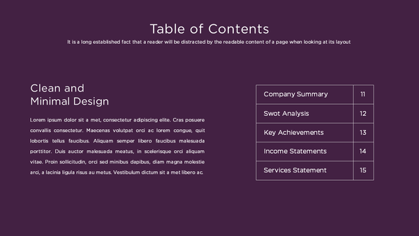 Minimal Business PowerPoint Template