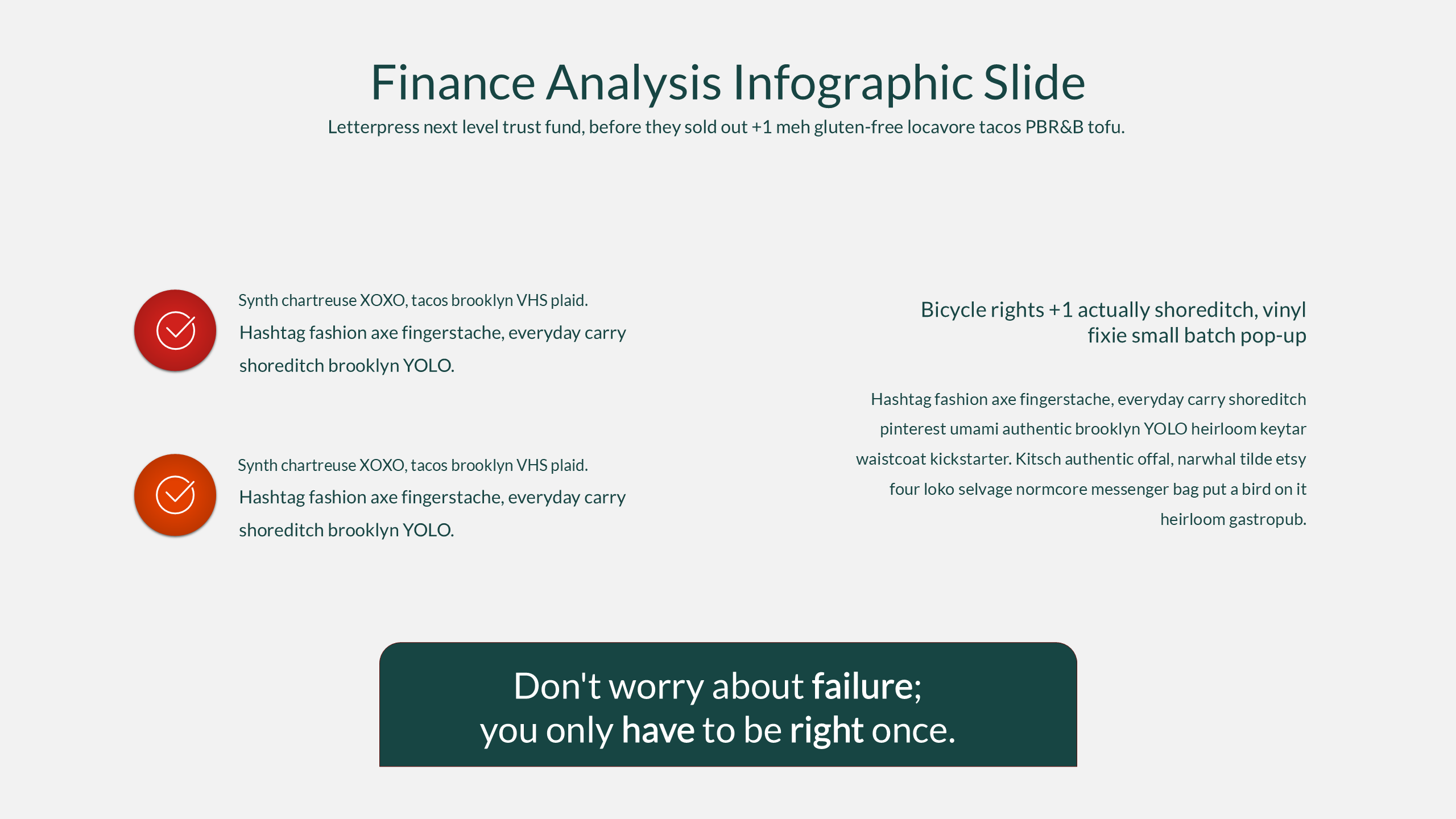 Finance Analysis PowerPoint Presentation