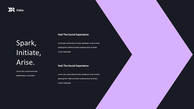 DELTA - Pitch Deck Powerpoint