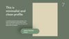 Native Minimalist PowerPoint Template
