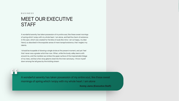 Venture Business Presentation Template