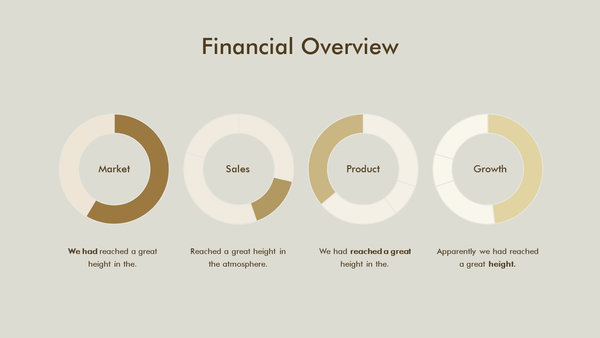 The Circle - Investor Deck PowerPoint Template