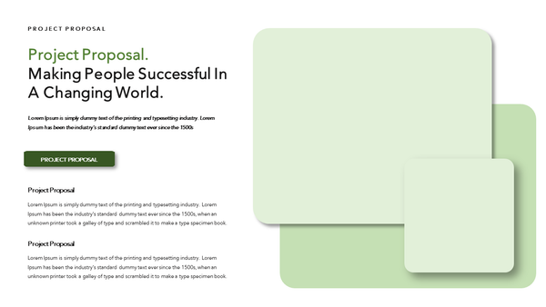 Project Proposal - PowerPoint Template