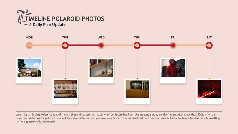 Timeline Polaroid Photos