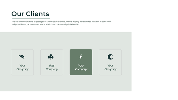 Proposal Presentation Template