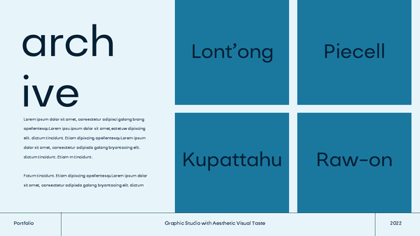 SIGMA Portfolio Powerpoint Template
