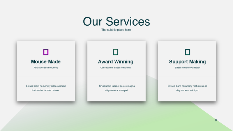 Portfolio Showcase PowerPoint Presentation