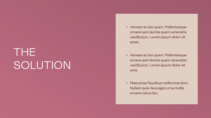 Investor Pitch Deck for Startups
